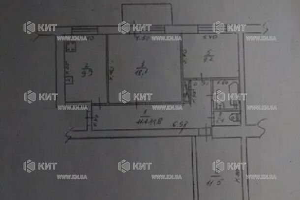 Продажа квартиры Харьков, Салтовка, 604 мрн., 65м²