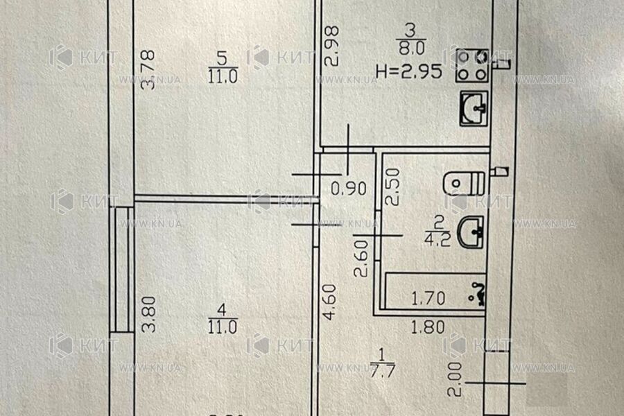 Продаж квартири Харків, Олексіївка, 47м²