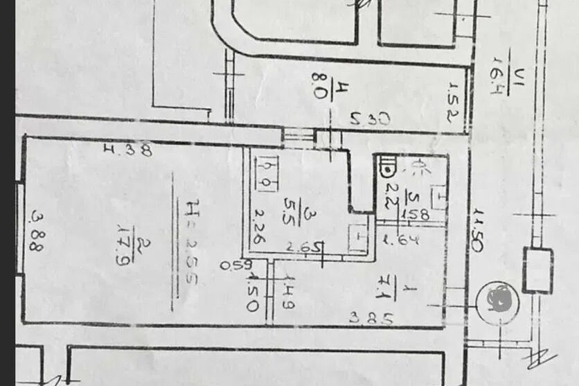 Продажа квартиры Харьков, Гагарина, Спортивная, Защитников, 47м²