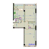 Продажа квартиры Харьков, Салтовка, 522 мрн., 72м²