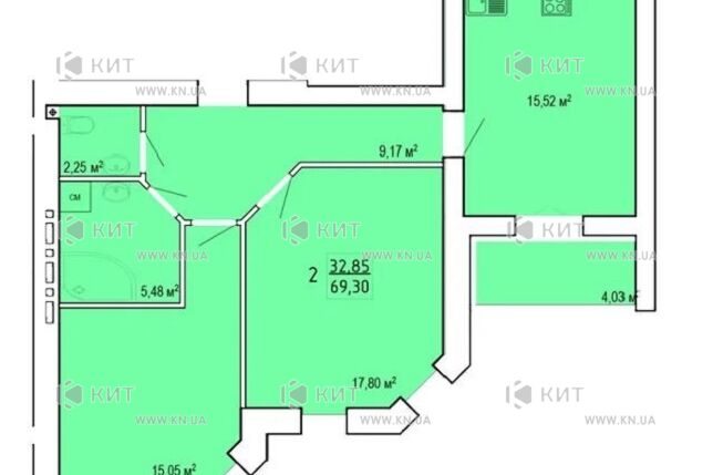 Продажа квартиры Харьков, Сокольники, 70м²