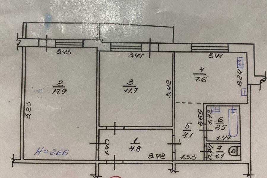 Продажа квартиры Харьков, Алексеевка, 51м²