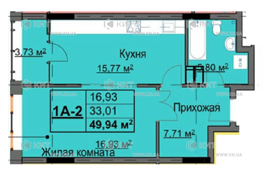 Продаж квартири Харків, м. Гагаріна, 50м²