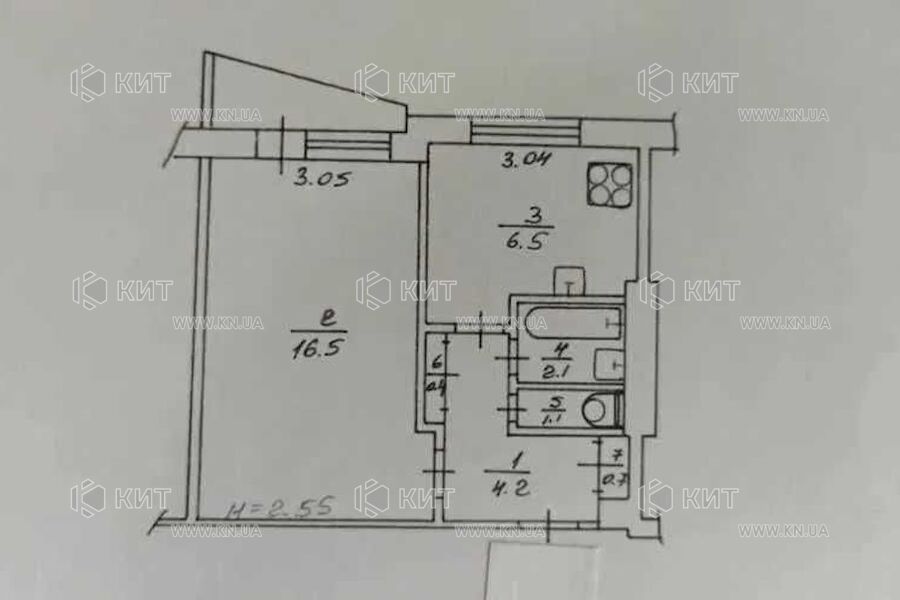 Продажа квартиры Харьков, Алексеевка, 33м²