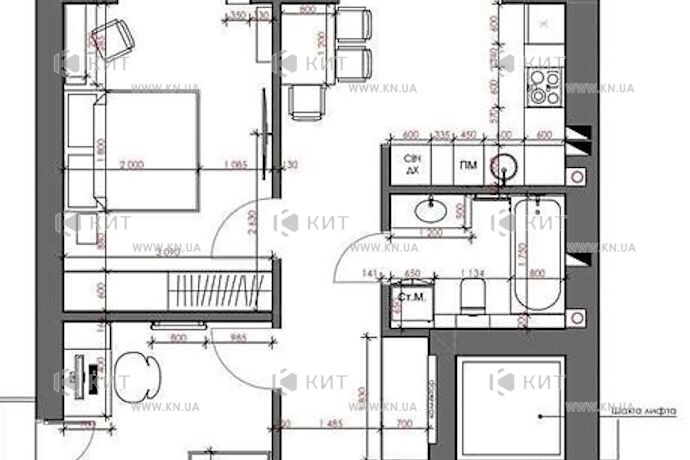 Продаж квартири Харків, Салтівка, 522 мрн., 72м²