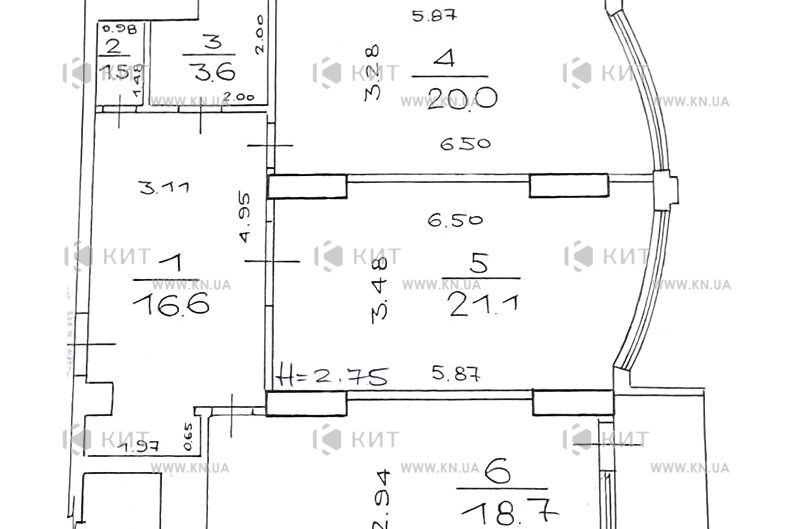 Продажа квартиры Харьков, М. Холодная гора, 86м²