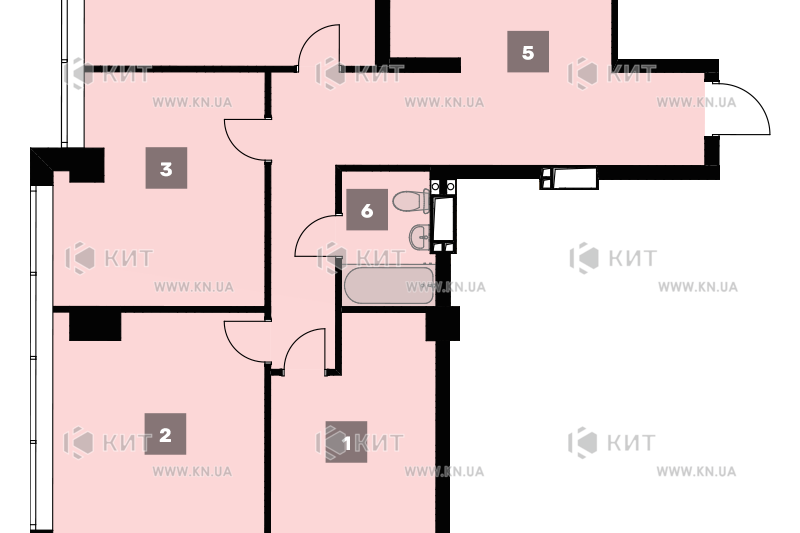 Продажа квартиры Харьков, Сокольники, 86.56м²