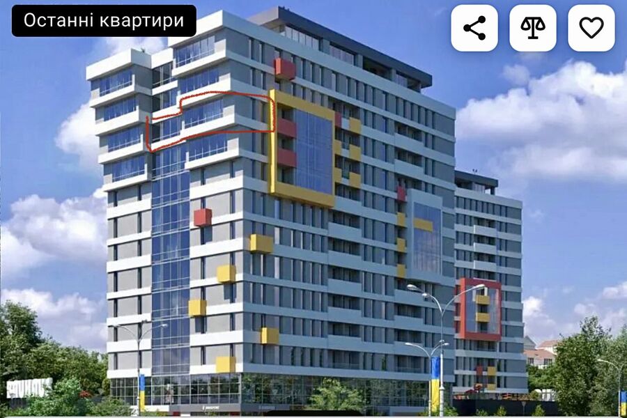 Продажа квартиры Харьков, Сокольники, 86.56м²