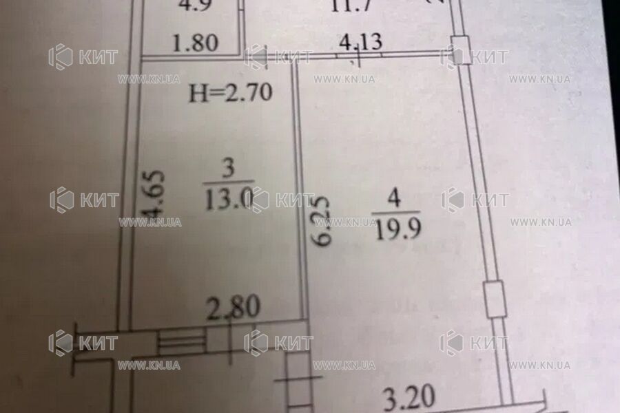Продажа квартиры Харьков, Новые дома, 53м²