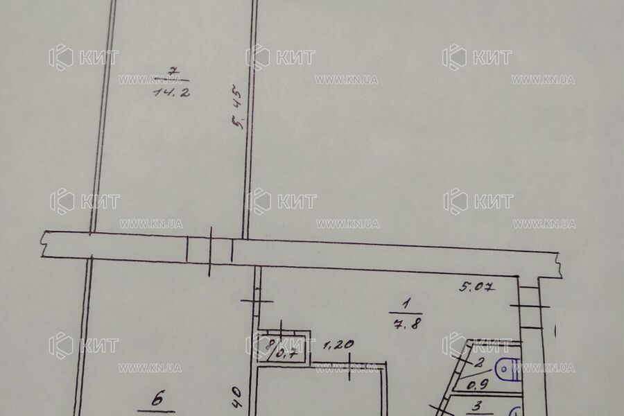 Продажа квартиры Харьков, Гагарина, 57м²