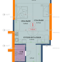 Продажа квартиры Харьков, Центр, 51м²
