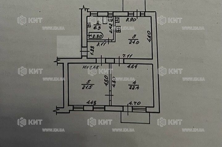 Продажа квартиры Харьков, Центр, 76м²