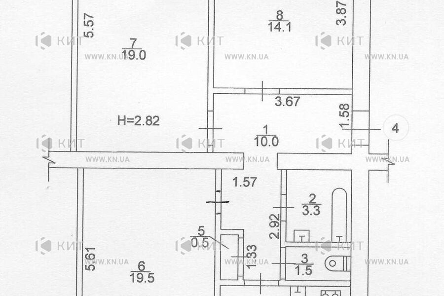 Продаж квартири Харків, Центр, 76м²
