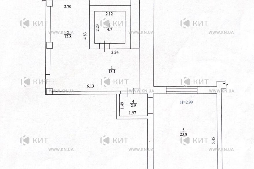 Продаж квартири Харків, Холодна Гора, 57м²
