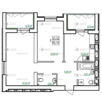 Продажа квартиры Харьков, Холодная гора, 62м²