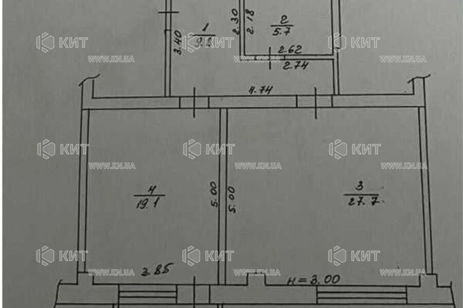Продаж квартири Харків, Наукова, 65м²