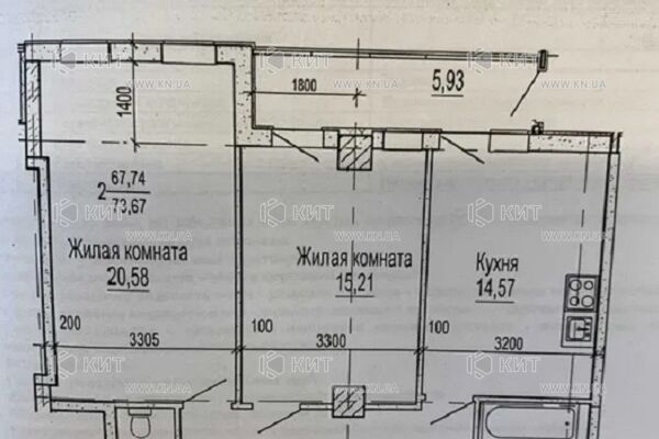 Продаж квартири Харків, Клочківська, 76м²