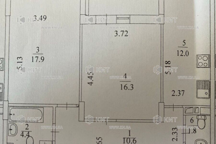Продаж квартири Харків, Нові Дома, 65м²