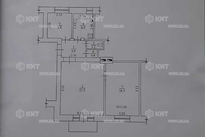 Продажа квартиры Харьков, Научная, 54м²