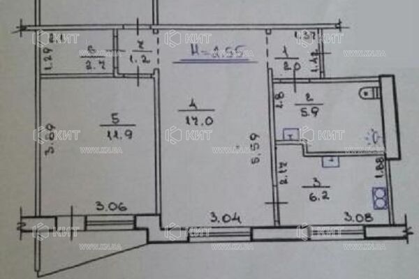 Продажа квартиры Харьков, Гагарина, Спортивная, Защитников, 65м²