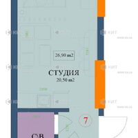 Продажа квартиры Харьков, Центр, 27м²