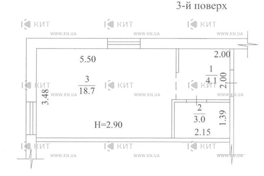Продажа квартиры Харьков, Гагарина, Спортивная, Защитников, 25.8м²