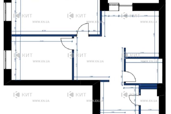 Продаж квартири Харків, ХТЗ, Рогань, 73.13м²