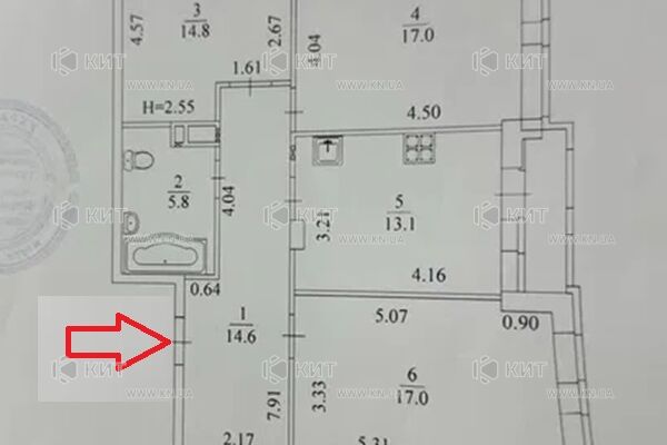 Продажа квартиры Харьков, Северная Салтовка, 89м²