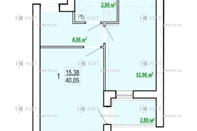 Продажа квартиры Харьков, Киевская, Гидропарк, 40м²