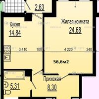 Продаж квартири Харків, Клочківська, 56м²