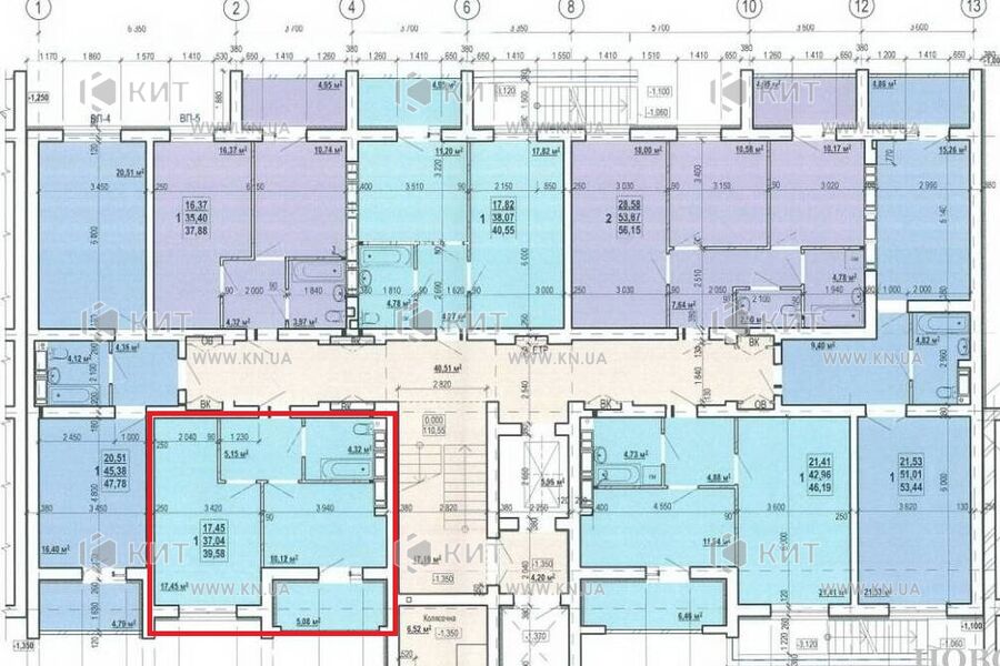 Продажа квартиры Харьков, Салтовка, 39м²