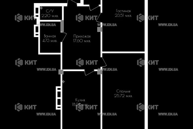 Продаж квартири Харків, Салтівка, 522 мрн., 100м²