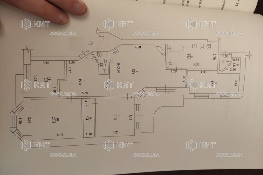 Продаж квартири Харків, Центр, 148.8м²