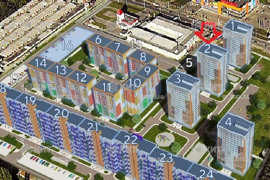 Продаж квартири Харків, Північна Салтівка, 63м²