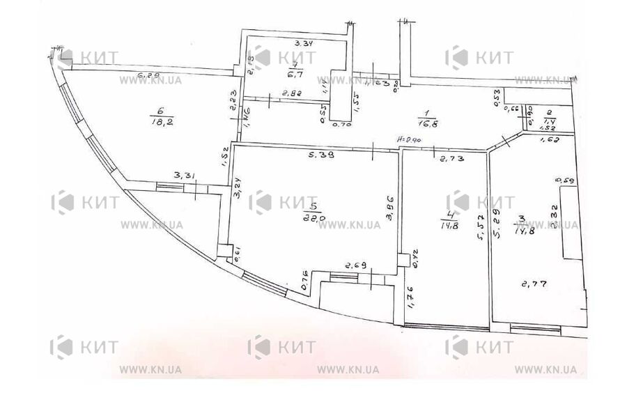 Продаж квартири Харків, Наукова, 101м²