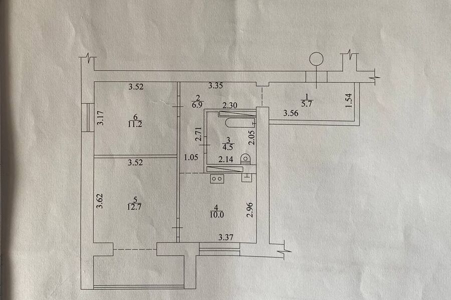 Продаж квартири Харків, Нові Дома, 56м²