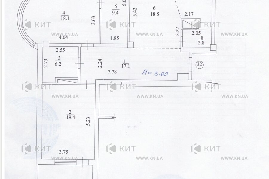 Продажа квартиры Харьков, Алексеевка, 117м²