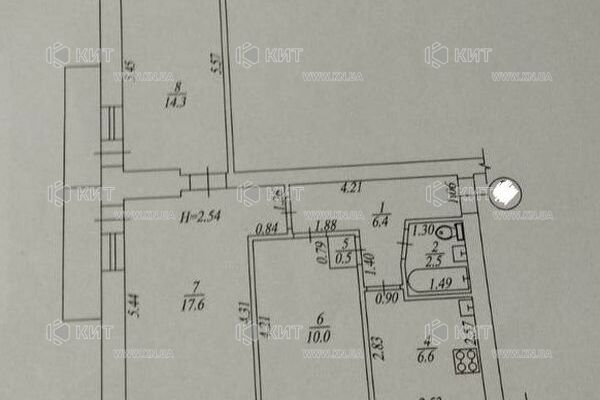 Продажа квартиры Харьков, Гагарина, 63м²