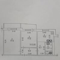 Продаж квартири Харків, Аеропорт, Мереф... шосе, 51.5м²
