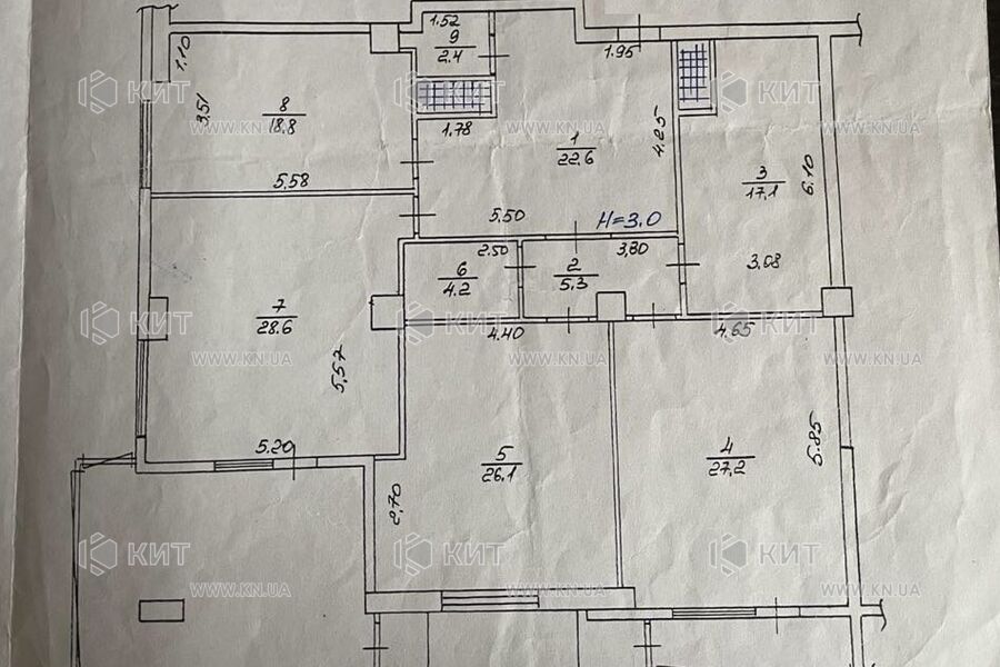 Продажа квартиры Харьков, Научная, 184м²