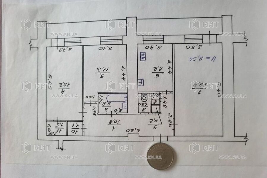 Продажа квартиры Харьков, Гагарина, 84м²