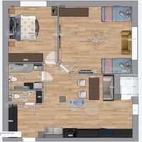 Продажа квартиры Харьков, Гагарина, Спортивная, Защитников, 68.23м²