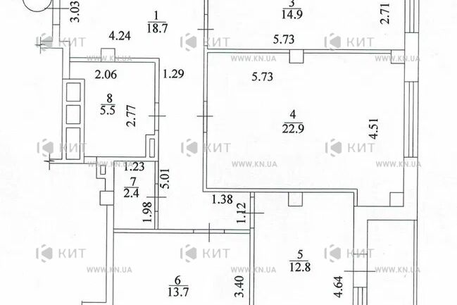 Продаж квартири Харків, Нові Дома, 94м²