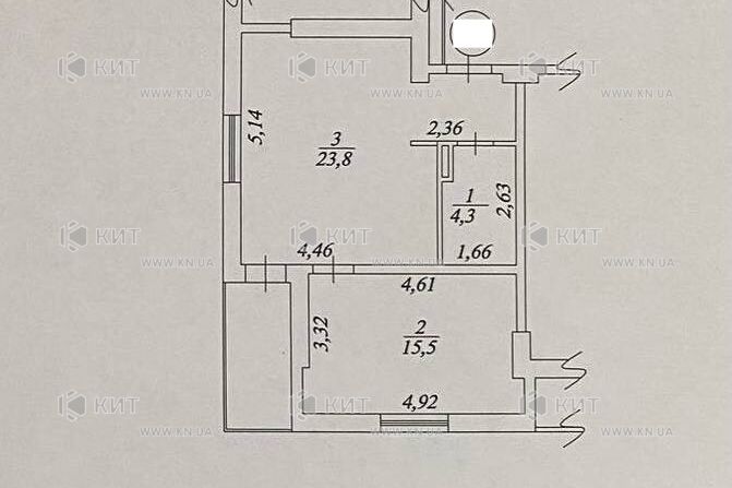 Продажа квартиры Харьков, Научная, 46м²