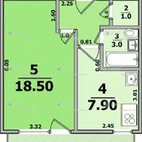 Продажа квартиры Харьков, ХТЗ, Рогань, 35м²