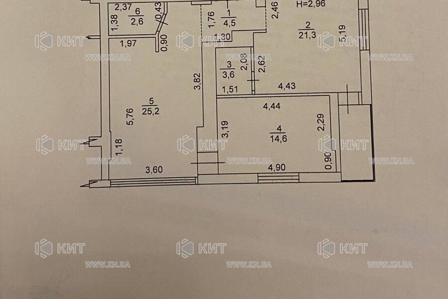 Продажа квартиры Харьков, Научная, 78м²