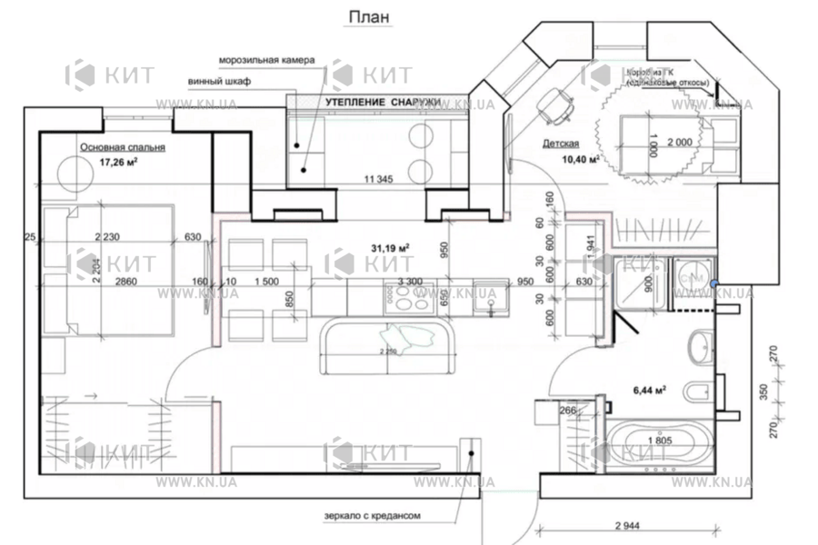 Продажа квартиры Харьков, Сокольники, 68м²