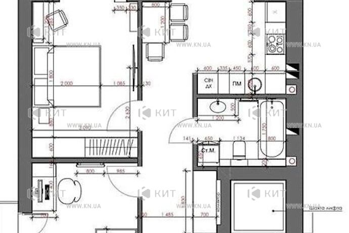 Продаж квартири Харків, Салтівка, 522 мрн., 72м²