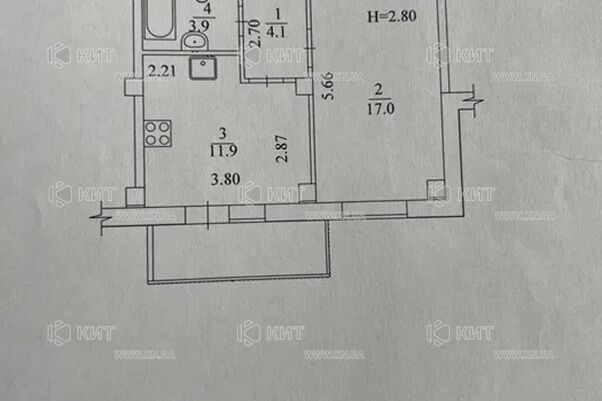 Продажа квартиры Харьков, Одесская, 38м²