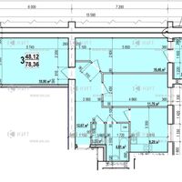 Продажа квартиры Харьков, ХТЗ, Рогань, 82м²
